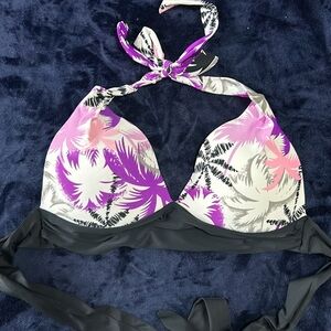 Palm Tree Bikini Top